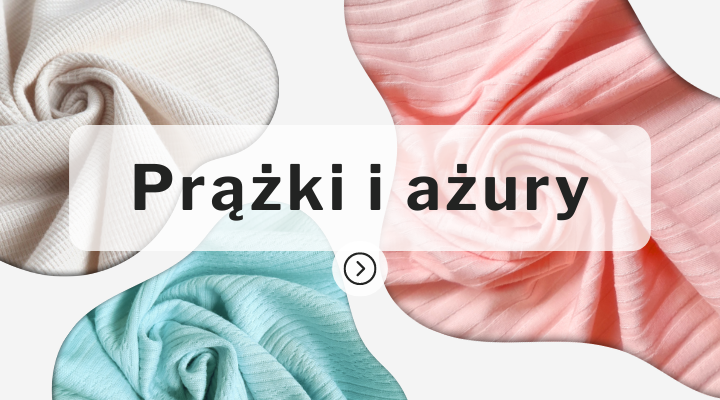 Dzianiny prążkowane baner